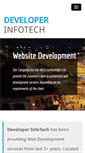Mobile Screenshot of developerinfotek.com